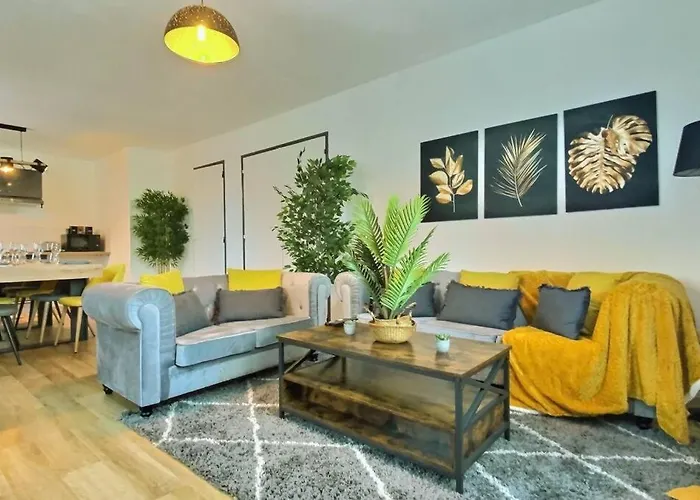 Maison Des Chalets, 4ch, 8p - -chu Apartamento Angers