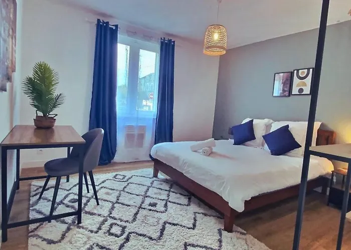 Apartamento Maison Des Chalets, 4ch, 8p - -chu Angers